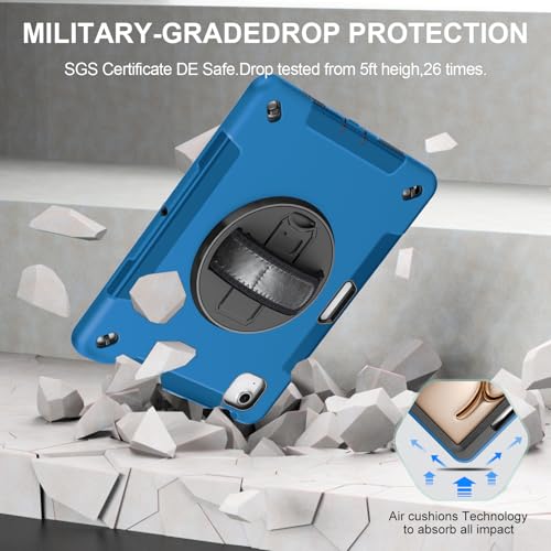 Image of Miesherk Case for iPad Air 13 Inch M4 /M3 /M2(2026 /2025 /2024) Shockproof,Blue