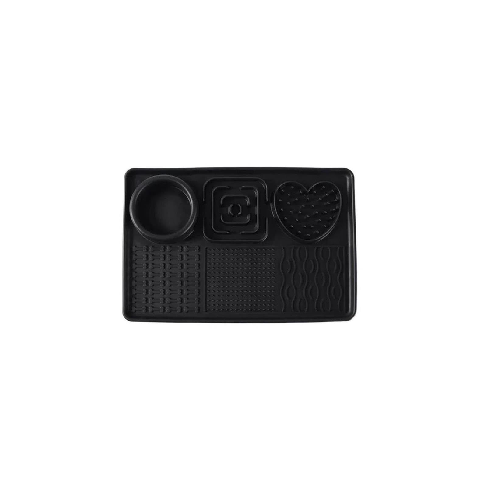 Silikon-Leckmatte for Haustiere, Slow-Feeder-Leckpad(Gray)