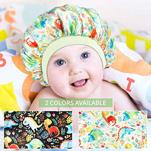 Aileam Kids Satin Bonnet - Soft Silk Double Layer Sleep Cap