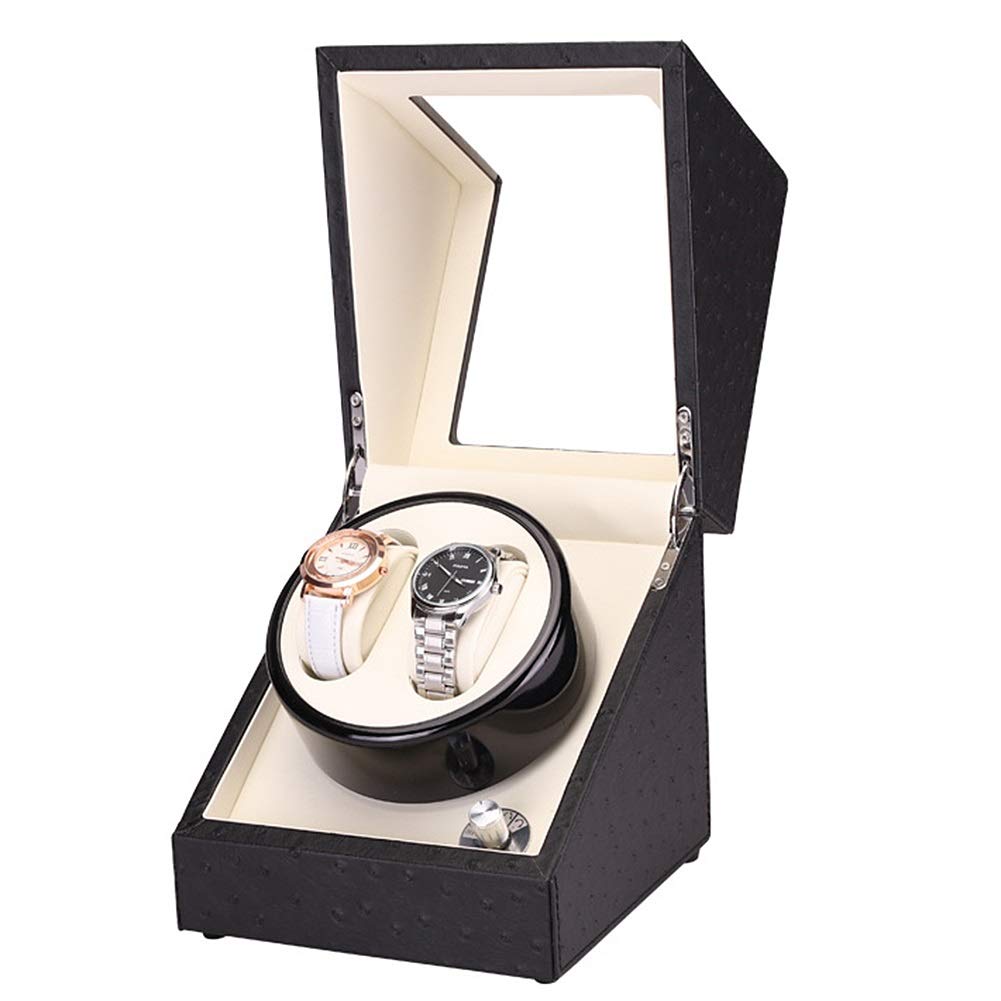 Remontoir double pour montres avec moteur silencieux et 5 modes rotation