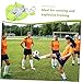 KESYOO 2pcs Convenient Resistance Training Parachute for Running and Soccer Speed Training Equipment for Explosive Power and Agility Athletes Fluorescent