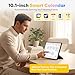 10.1 Inch Smart Family Digital Calendar with Touchscreen – All-in-One Planner, Chore & Meal Chart, Syncs with Google/Outlook/iOS, WiFi Desk Organizer & Digital Photo Frame (Black)