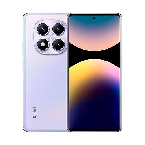 Xiaomi Redmi Note 14 Pro 4G LTE (for Tmobile Mint Tello & Global) (256GB + 8GB) 6.67" 120Hz 200MP AI Camera Model 24116RACCG Unlocked Dual Sim (Aurora Purple)