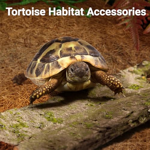 ZeeDix 10 Pcs Reptile Carpet, 12X12 inch Natural Coconut Fiber Liner Mat Flooring Accessories for Reptile Tank - Bearded Dragon Tortoise Lizard Turtle Snake Leopard Gecko Substrate Bedding - Thumbnail 7