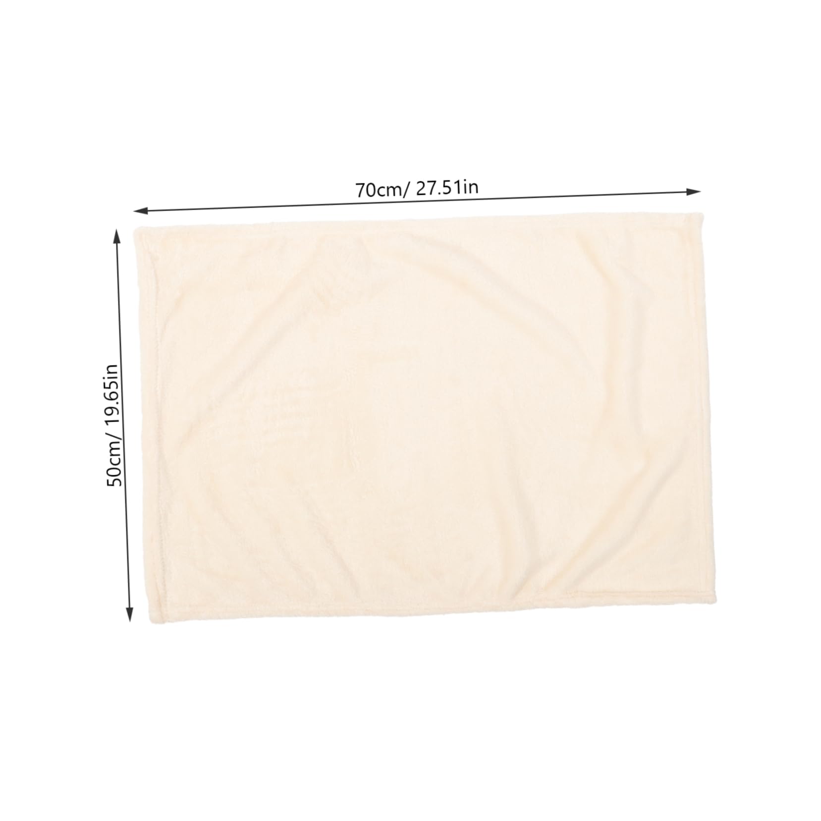 Mipcase Warm Coral Fleece Blanket for Pets Cozy Throw for Dogs Cats Multipurpose Soft Blanket for Sofa Bed Travel for Comfort