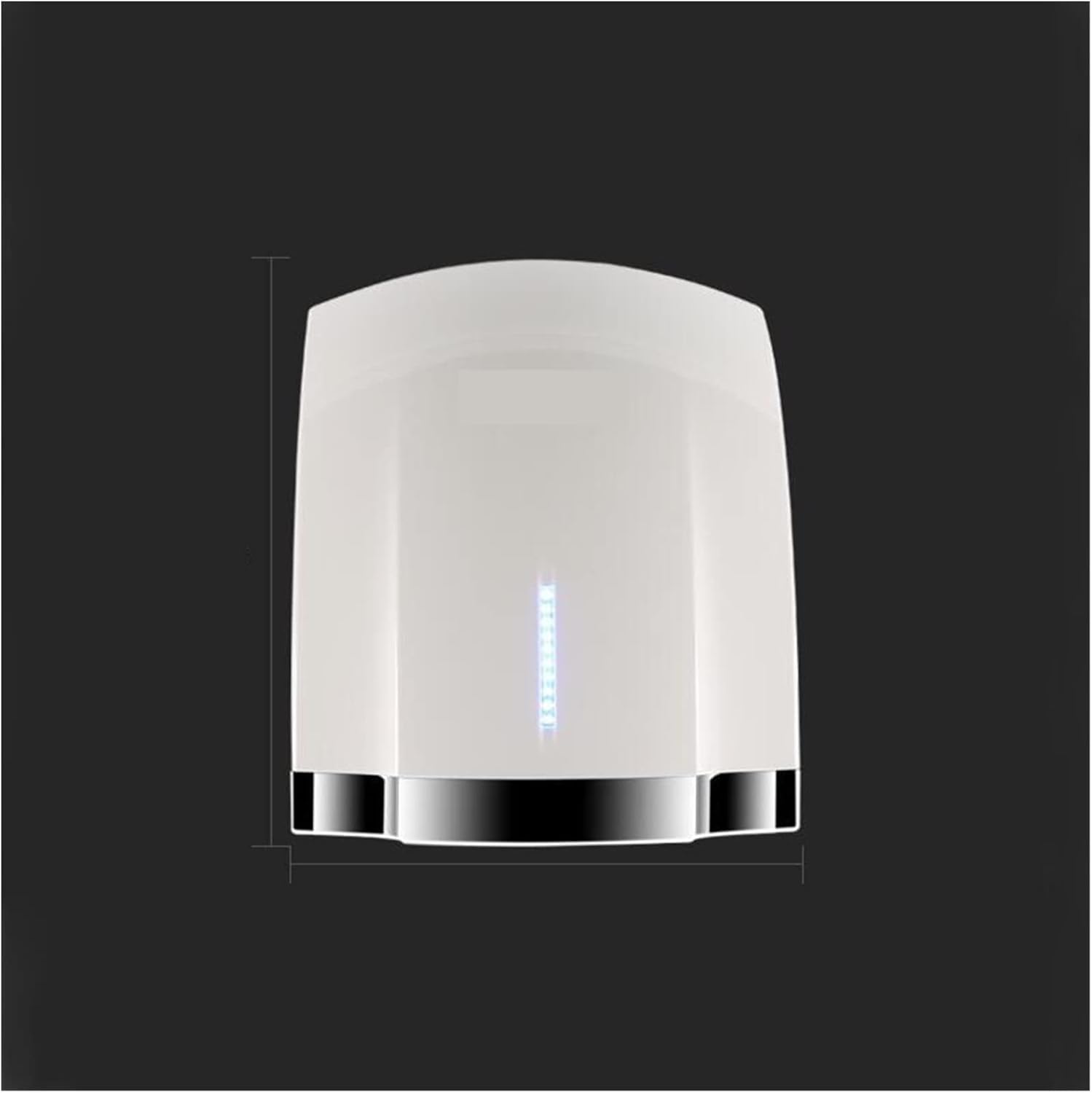 Commercial Hand Dryer, Induction Hotel Household Bathroom Blow The Phone Dry Hands Hand Dryer Hot and Cold Switching Punch-Free Installation(Army Green)