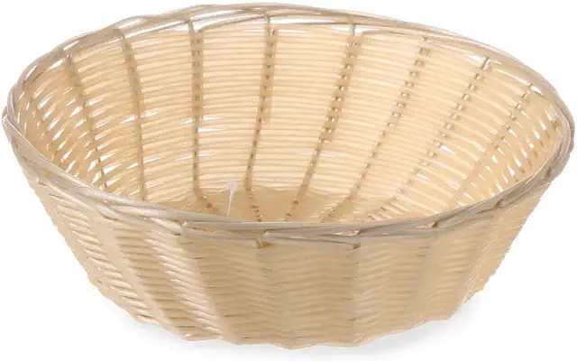 Cesto para Pão Redondo HENDI - Ø200x65 mm em Polirratán