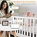 Simyke Smart Baby Monitor with SD Card,WiFi 1080P AI Cam with Phone App,2.8'' IPS Display,AI Face Tracking&Sound Detection,Auto Night Vision,2-Way Talk,Multi-User,Triple Security,1500ft Long Range