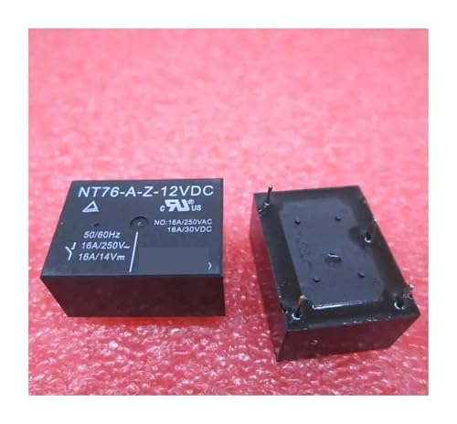 AARTERZZA Relay NT76-A-Z-12VDC NT76AZ12VDC NT76AZ NT76-A-Z 12VDC 12V 16A DC12V DIP4