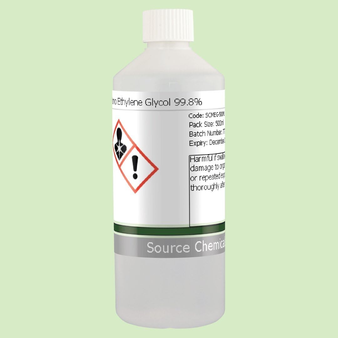 Mono Ethylene Glycol 99.8% 500ml Including Delivery