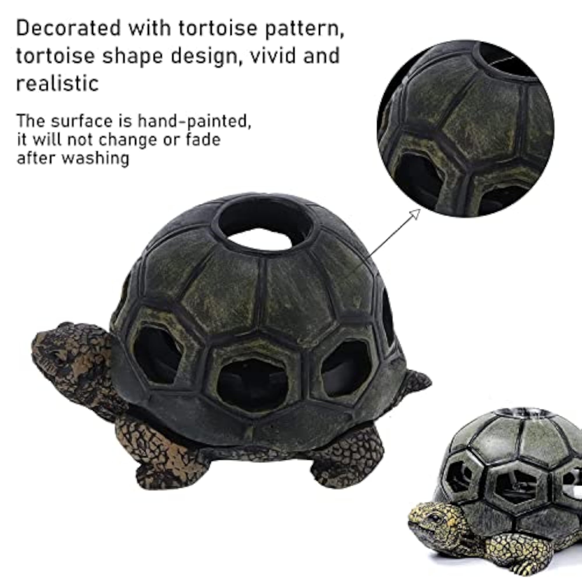 High Hardness Tortoise Shape Resin Ashtray
