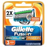  GILLETTE Fusion proglide power maquinilla de afeitar recambio blíster 3 uds