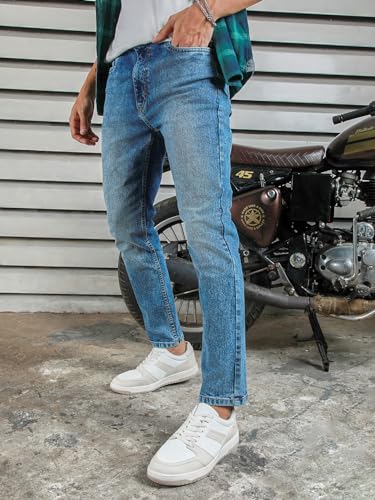 Image of HIGH STAR Men's Mid Rise Regular Jeans