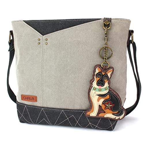 CHALA Prism Crossbody - German Shepherd Gen II - Gray - Main Image