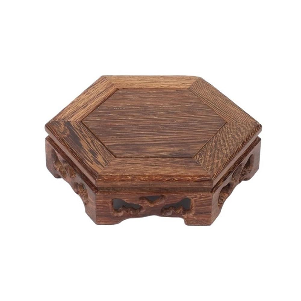 Support pour bonsaï en bois authentique pour une décoration zen
