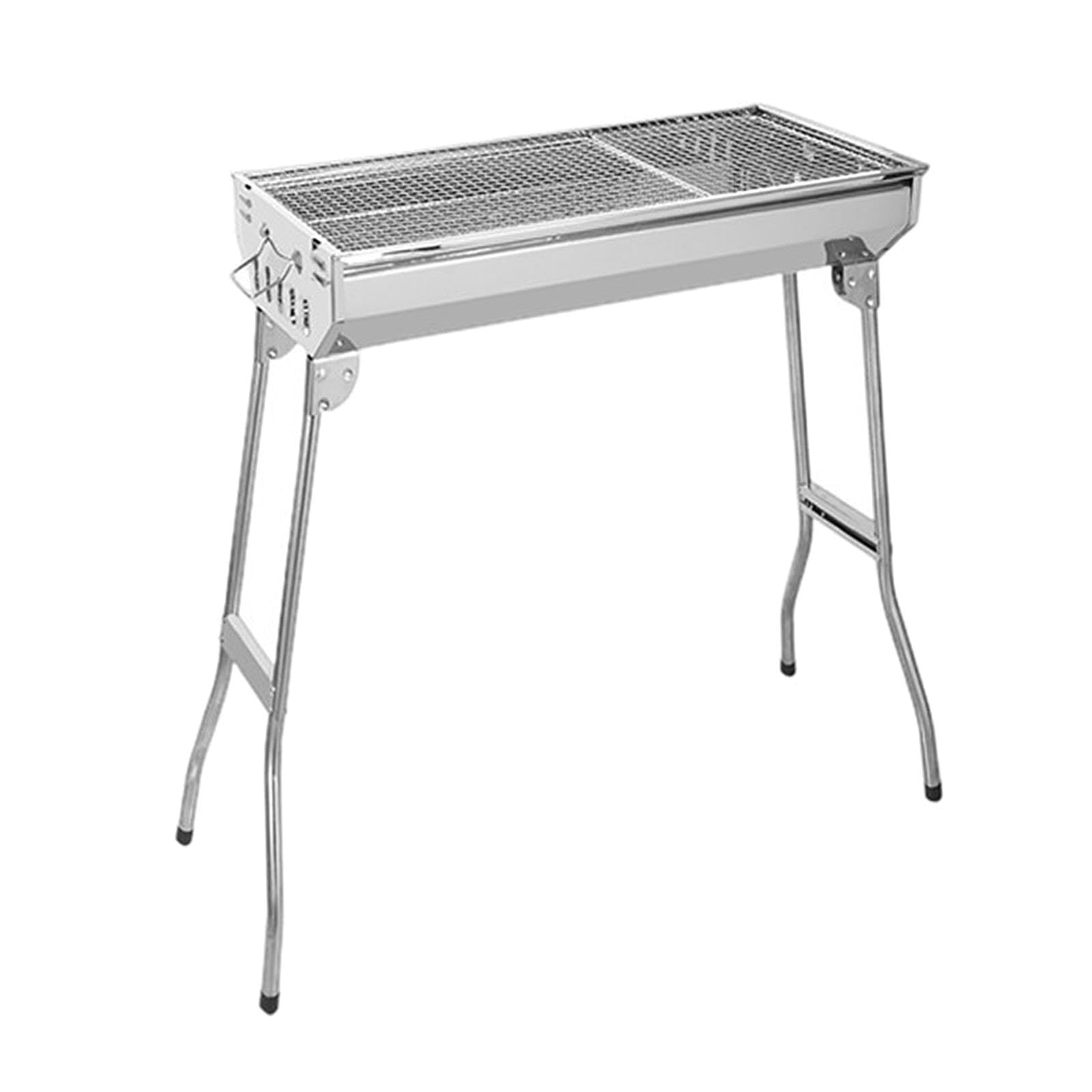 Parrilla portátil plegable para barbacoa, horno de ventilación resistente para cocinar al aire libre, perfecto para jardín, senderismo, fiestas de granja y portón trasero.