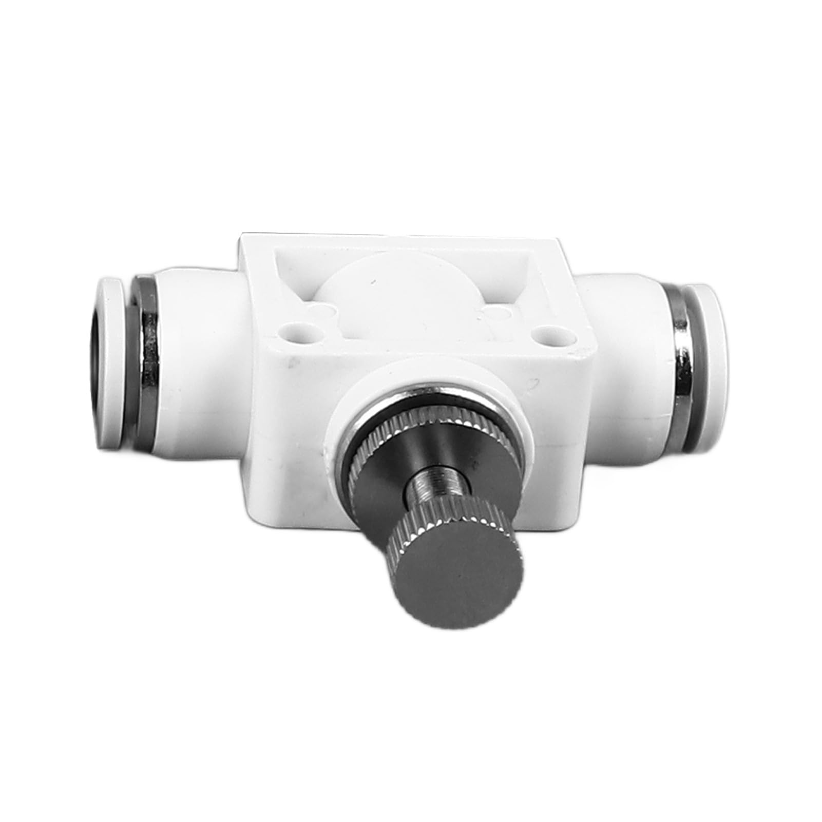 Raccordo per tubo dell'aria regolabile con connettore pneumatico rapido per valvola di controllo del flusso della conduttura Set 25 pezzi Materiale plastico durevole per