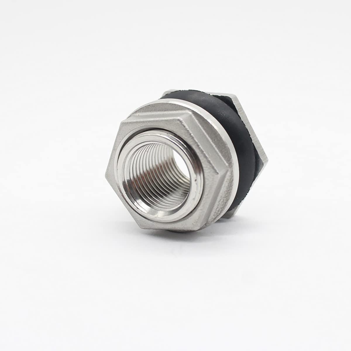 TUBO TUBOLARE IN acciaio inox raccordo filettato esterno aria compressa