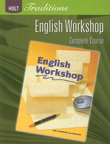 Buy English Workshop, Grade 12 Sixth Course: Holt Traditions — BookShops.in