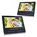 Produktbild 2x 10 Zoll DVD Player Auto Tragbarer Fernseher Kopfstütze Kinder mit 1024x600 Auflösung Bildschirm Solide Kopfstützehalterung nterstützt USB/SD Video
