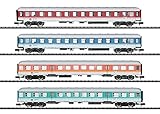 Kinematik für Kurzkupplung. Trix 15806 - Wagen-Set Produktfarben, Minitrix