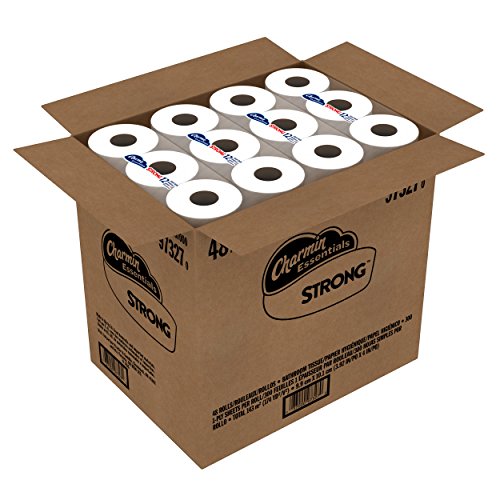 Image of Charmin Essentials Strong Toilet Paper, 1-Ply, Giant Rolls, 48 Count