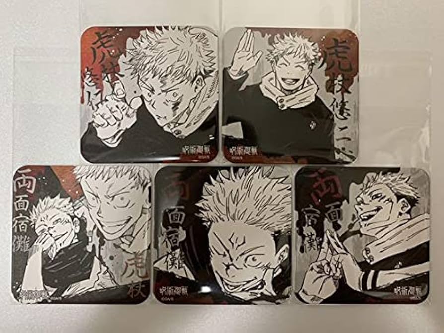 呪術廻戦 アートコースター 両面宿儺×462枚 Amazon.co.jp: 呪術廻戦 原作 アートコースター 虎杖悠仁 両面宿