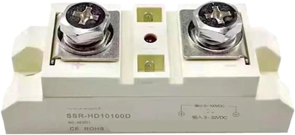 SSR-HD10 24vdc DC Solid State Relay 80A 100A 120A 150A 200A 300A 400A 500A 100V Control SSR-HD10100D SSR-HD10500D(SSR-HD10120D)