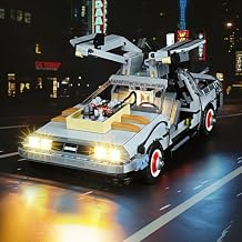 LED Lighting Compatible with LEGO Back to the Future Time Machine 10300, Light Kit Compatible with LEGO 10300, Giving Light to Model, NOT Included The Model SetStandard Version