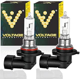 Voltage Automotive H7 Headlight Bulbs Halogen Bulb Standard Replacement for Fog Tail Daytime Running Light DRL 12V Car Exterior Light E-Mark, Set of 2