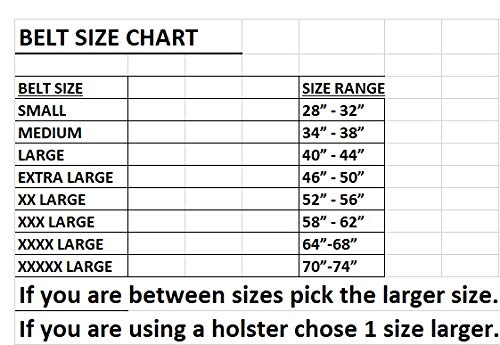 Perfect Fit Tactical Duty Belt Nylon Webbing 1.5-Inch Black4