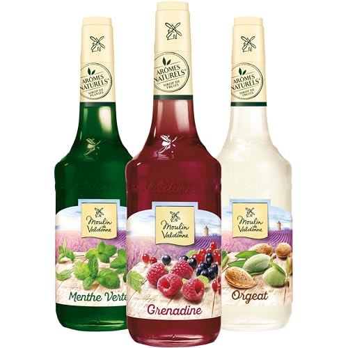 Sirop de Grenadine Menthe Orgeat pour désaltérer vos invités lors des soirées d'été