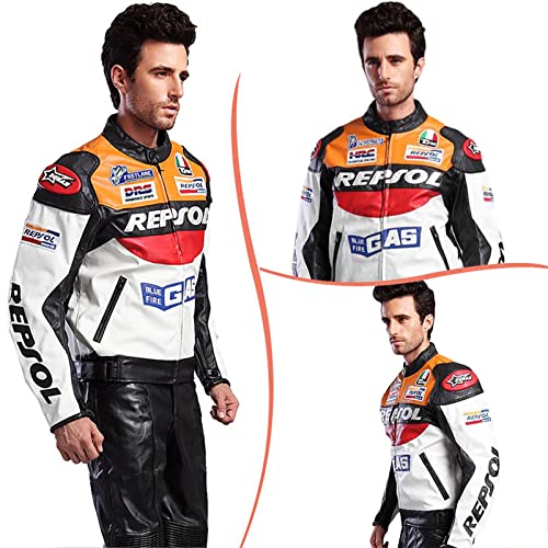 Giacca da Moto - Giacca da Moto Unisex Primavera e...