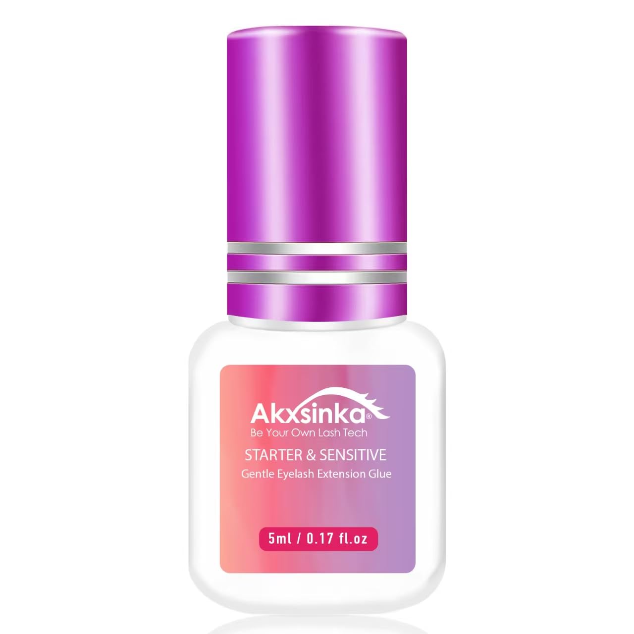 Amazon.com: AKXSINKA Cluster Lash Glue for Sensitive Eyes, 2-3