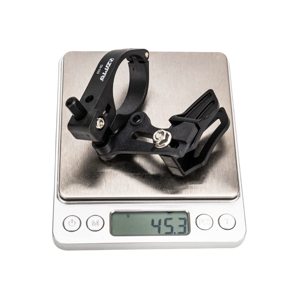 ZYWUOY Guida per Catena a velocità Singola per Telaio Mountain Bike, Protezione per Catena per Bicicletta, Protezione per Tubo Sella, tendicatena in Lega di Alluminio, Accessori per, con 4
