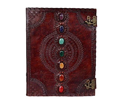 PRASTARA Leather Journal Seven Chakra
