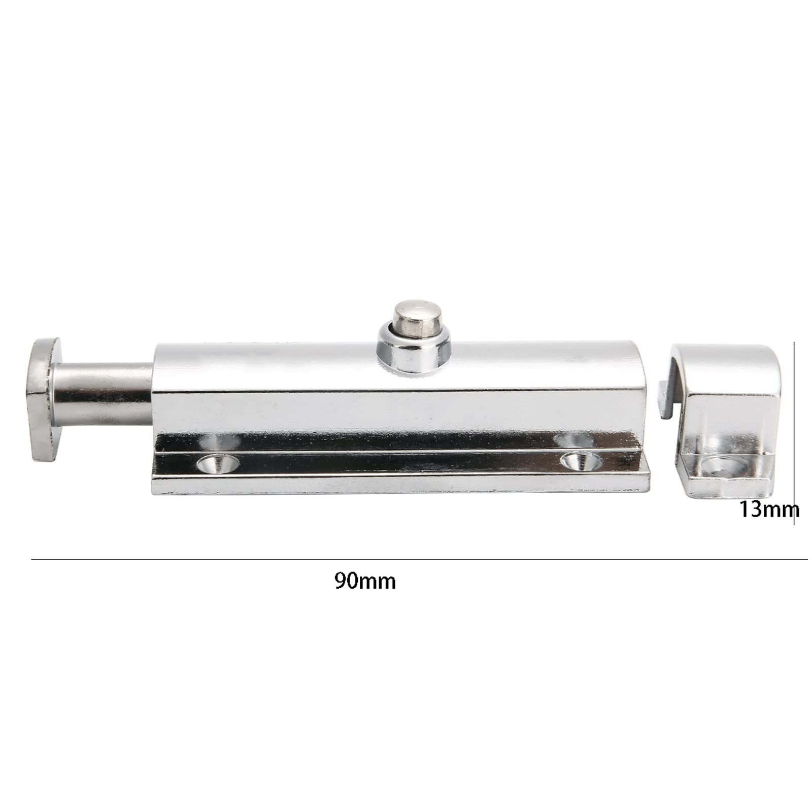 Diarypiece Pesante Porta Di Sicurezza Scivolo Per Chiusura A Chiusura Solido Addensare Bullone In Acciaio Inox Per Serratura A Serratura A Bullone