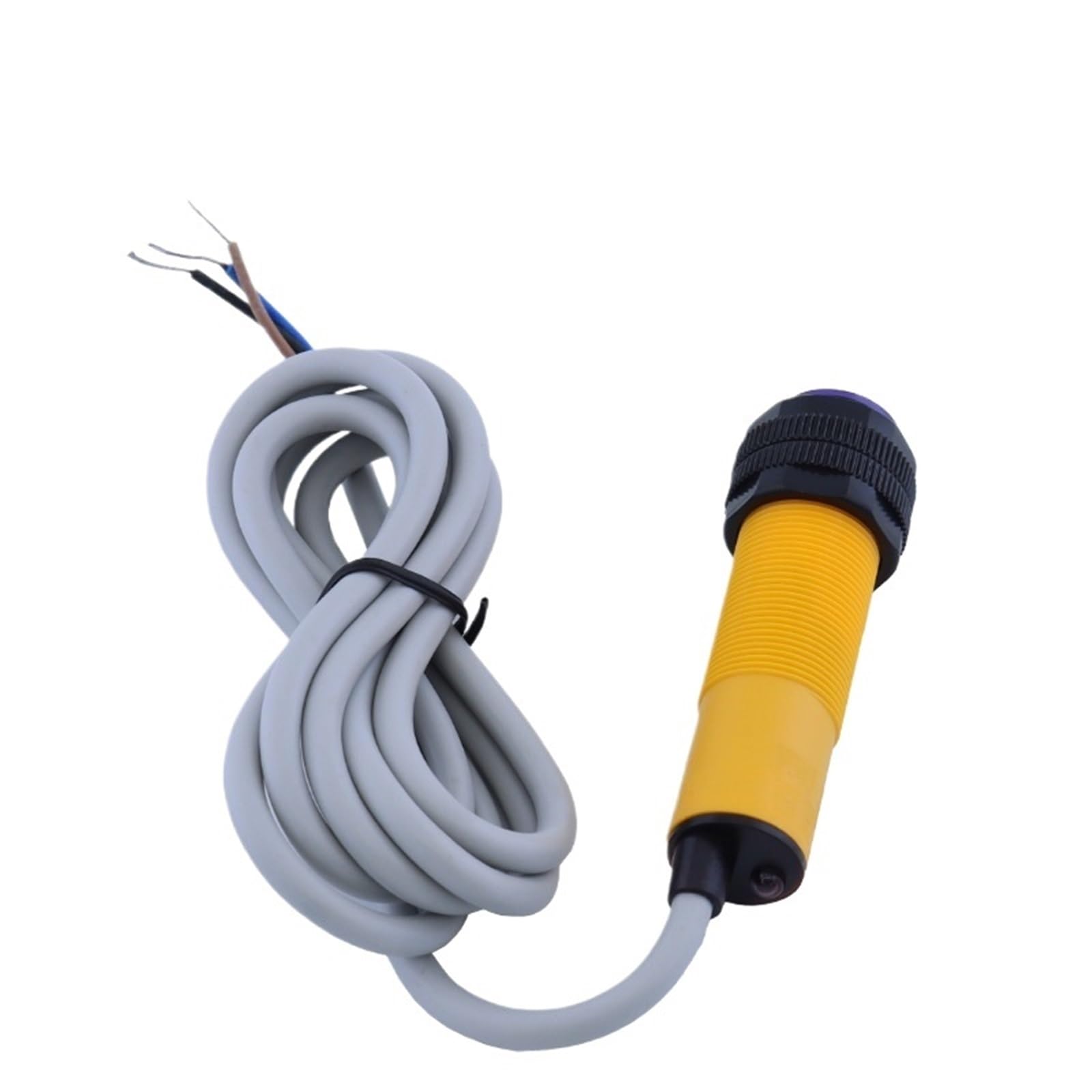 Interrupteur Infrarouge cylindrique diffus 50 cm E3F, capteur de proximité E3F-DS50(E3F-DS50P2)