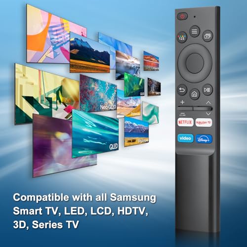 Mando Universal para Samsung Smart TV, Control Remoto Infrarrojo Más Reciente con Botones de Acceso Rápido