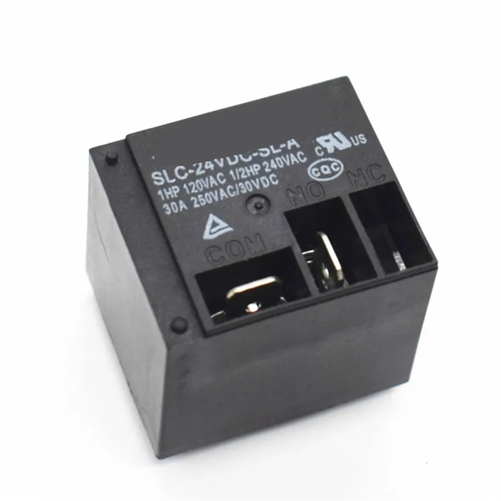 Relais de puissance SLC-24VDC-SL-A 24V 30A à 4 broches normalement ouvertes pour circuits électriques