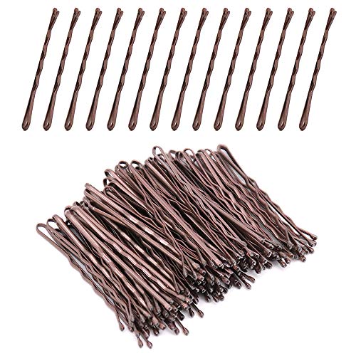 Preisvergleich Produktbild Homo Trends Haarklammern, 5 cm, Braun, 200 Stück