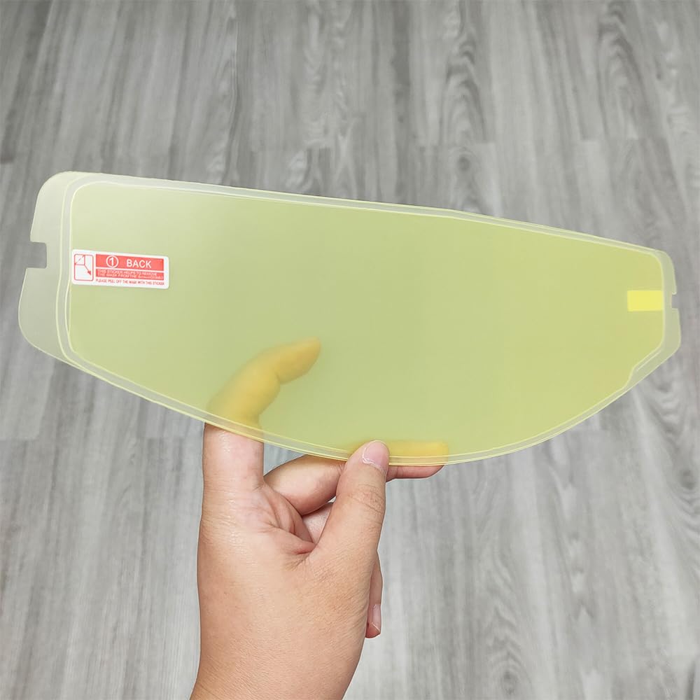 YMTSGEQ Motorcycle Helmet Visor Anti Fog Film for D Skwal,Visor Insert Compatible With SHARK Skwal/Spartan/D-Skwal 2