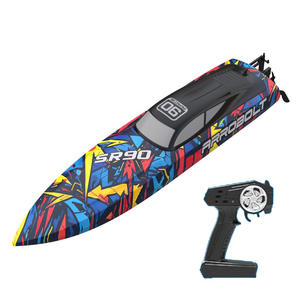 Amazon.co.jp: HJLXMF RC スピードボート 大人用 798-5 SR90