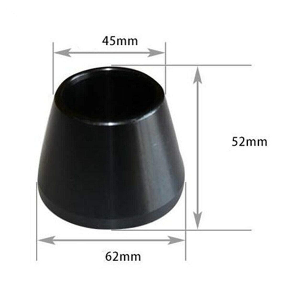 1# 2# 3# 4# Wheel Balancer Cone Kit, 62-137 mm, cono de centrado de acero al carbono # 45, cono de centrado para eje de 40 mm, equilibrador de neumáticos (negro)