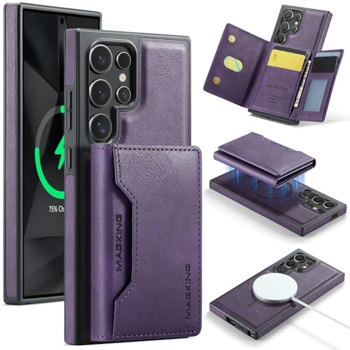 Étui compatible avec Samsung Galaxy S24 Ultra violet anti-rayures