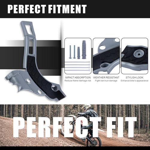 image for NOBIMOTO YZ250 Frame Guards Motorcycles Cover Protector Protection for
