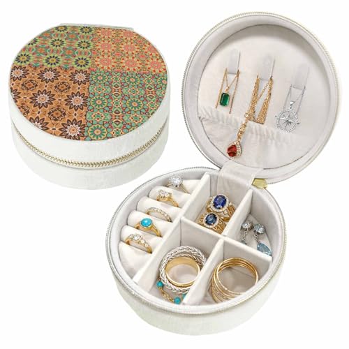 Lalirulero �W���G���[�{�b�N�X �ی^ �{�w�~�A�n�� �͗l �؂₩ �{�b�N�X �r���[�h 10×10×5cm ���[�P�[�X �������� �t�@�X�i�[�t�� ���s �o���p �y�� �g�ѕ֗� �s�A�X �l�b�N���X