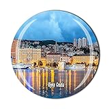 Rijeka Kroatien Kühlschrankmagnet Kristall Touristen Souvenir Geschenkkollektion Kühlschrank Magnet Aufkleber