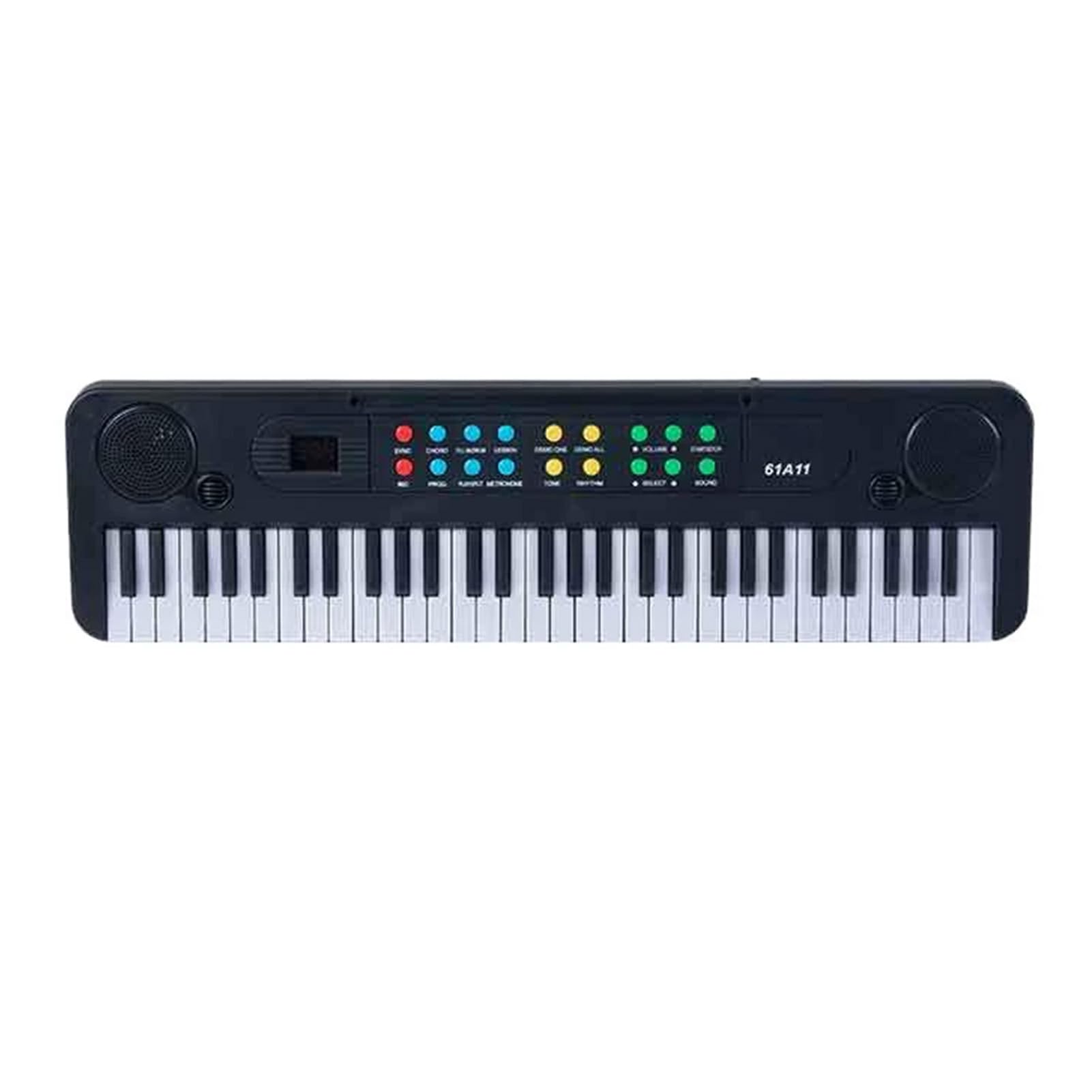 Tastiera Elettronica Portatile a 61 Tasti 200 Toni 200 Ritmi per Principianti a Casa Pratica e Educazione Musicale