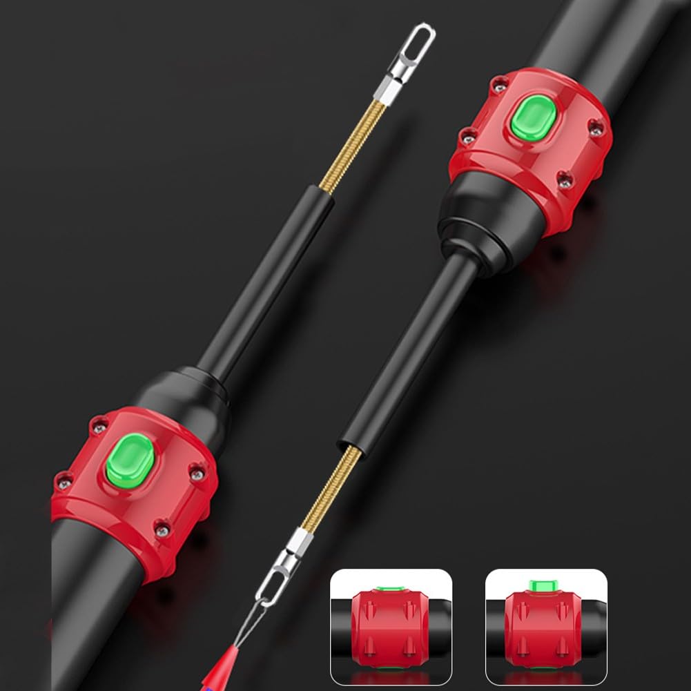 Strumento per tirare i cavi, nastro adesivo per elettricisti, aiuto manuale per filettatura condotto, rotazione a 360 per spazi ristretti, design a risparmio di manodopera, plastica, installatore di